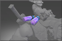 Dota 2 -> Item name: Spiked Shoulder of the Convicts -> Modification slot: Плечи