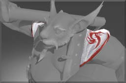 Dota 2 -> Item name: Red Dragon Shoulders -> Modification slot: Плечи