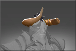 Dota 2 -> Item name: Warlord of Hell Horns -> Modification slot: Голова