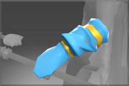 Dota 2 -> Item name: Frostiron Sorceress Cuffs -> Modification slot: Руки