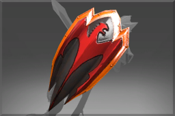Dota 2 -> Item name: Shield of the Fire Dragon -> Modification slot: Щит