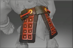 Dota 2 -> Item name: Belt of the Crimson Beast -> Modification slot: Пояс