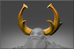 Dota 2 -> Item name: Horns of the Forest Lord -> Modification slot: Голова
