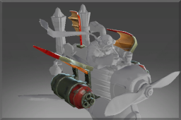 Dota 2 -> Item name: Golden Atomic Ray Thrusters -> Modification slot: Пушки