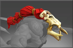 Dota 2 -> Item name: Sacred Bones Helmet -> Modification slot: Голова