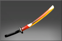 Dota 2 -> Item name: Sword of the Bladeform Aesthete -> Modification slot: Оружие