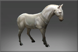 Dota 2 -> Item name: Roehrin the Pale Stallion -> Modification slot: Ездовой Питомец