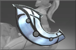 Dota 2 -> Item name: Shield of the Raidforged Rider -> Modification slot: Щит