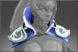 Dota 2 -> Item name: Armor of the Shadowforce Gale -> Modification slot: Плечи