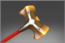Dota 2 -> Item name: Hammer of the Purist Champion -> Modification slot: Оружие