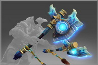 Dota 2 -> Item name: Twin Blades of the Imperious Command -> Modification slot: Оружие