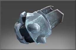 Dota 2 -> Item name: Cannon Punch of the Barrier Rogue -> Modification slot: Кулак