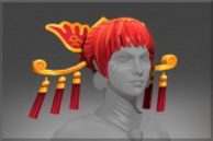Mods for Dota 2 Skins Wiki - [Hero: Lina] - [Slot: head_accessory] - [Skin item name: Headdress of the Ember Crane]