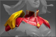 Mods for Dota 2 Skins Wiki - [Hero: Lina] - [Slot: neck] - [Skin item name: Pauldrons of the Battle Caster]