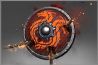 Dota 2 Skin Changer - Burning Shield of the Outland Ravager - Dota 2 Mods for Dragon Knight