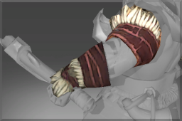 Dota 2 -> Item name: Chieftain Of The Primal Tribes Arms -> Modification slot: Руки