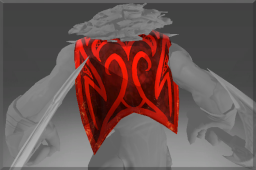 Dota 2 -> Item name: Cape of the Weeping Beast -> Modification slot: Спина