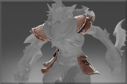 Dota 2 -> Item name: Pads of the Blood Stained Sands -> Modification slot: Тело