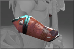 Dota 2 -> Item name: Warlord of Hell Bracers -> Modification slot: Руки