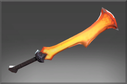 Dota 2 -> Item name: Blade of Eternal Fire -> Modification slot: Оружие