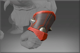 Dota 2 -> Item name: Gauntlets of the Red Mountain -> Modification slot: Руки