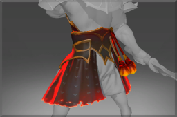 Dota 2 -> Item name: Robes of Blaze Armor -> Modification slot: Пояс