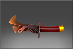 Dota 2 -> Item name: Imperial Flame Offhand Sword -> Modification slot: Правая рука