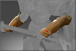 Dota 2 -> Item name: Bracers of the Errant Soldier -> Modification slot: Руки