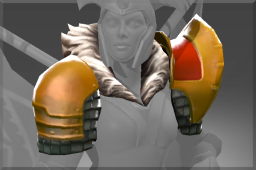 Dota 2 -> Item name: Compendium Arms of the Onyx Crucible Shoulders -> Modification slot: Плечи