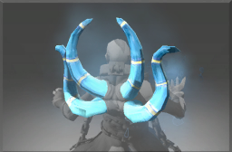 Dota 2 -> Item name: Restraints of the Frost Lord -> Modification slot: Спина