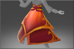 Dota 2 -> Item name: Dress of the Bewitching Flare -> Modification slot: Пояс