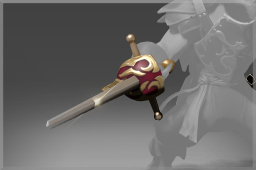 Dota 2 -> Item name: Blade of the Pitfall Crusader -> Modification slot: Оружие