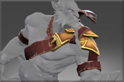Dota 2 -> Item name: Noble Warrior Shoulder -> Modification slot: Плечи