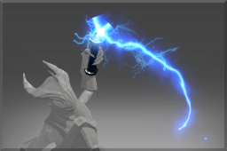 Dota 2 -> Item name: Spark of the Lightning Lord -> Modification slot: Оружие