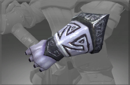 Dota 2 -> Item name: Gauntlet of the Iron Drakken -> Modification slot: Руки