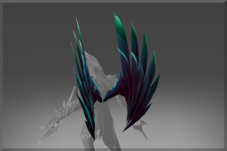 Dota 2 -> Item name: Wings of the Baleful Hollow -> Modification slot: Спина