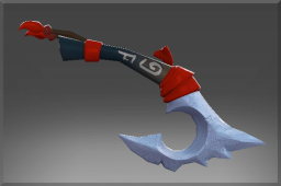 Dota 2 -> Item name: Frost Touched Cleaver -> Modification slot: Оружие