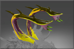 Dota 2 -> Item name: Appendages of the Molokau Stalker -> Modification slot: Клешни