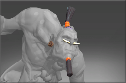 Dota 2 -> Item name: Tribal Megadon Mask -> Modification slot: Голова