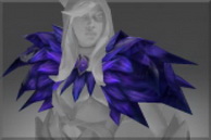 Mods for Dota 2 Skins Wiki - [Hero: Drow Ranger] - [Slot: shoulder] - [Skin item name: Shoulders of the Black Wind Raven]