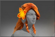 Dota 2 Skin Changer - Braid of Fiery Curls - Dota 2 Mods for Lina