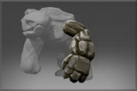 Dota 2 Skin Changer - Left Arm of the Igneous Stone - Dota 2 Mods for Tiny